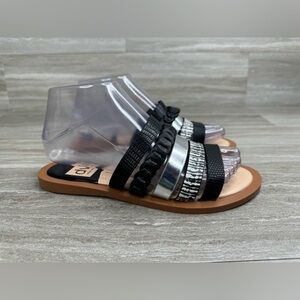 NEW Dolce Vita Multi Strap Flat Sandals Womens Size 6.5